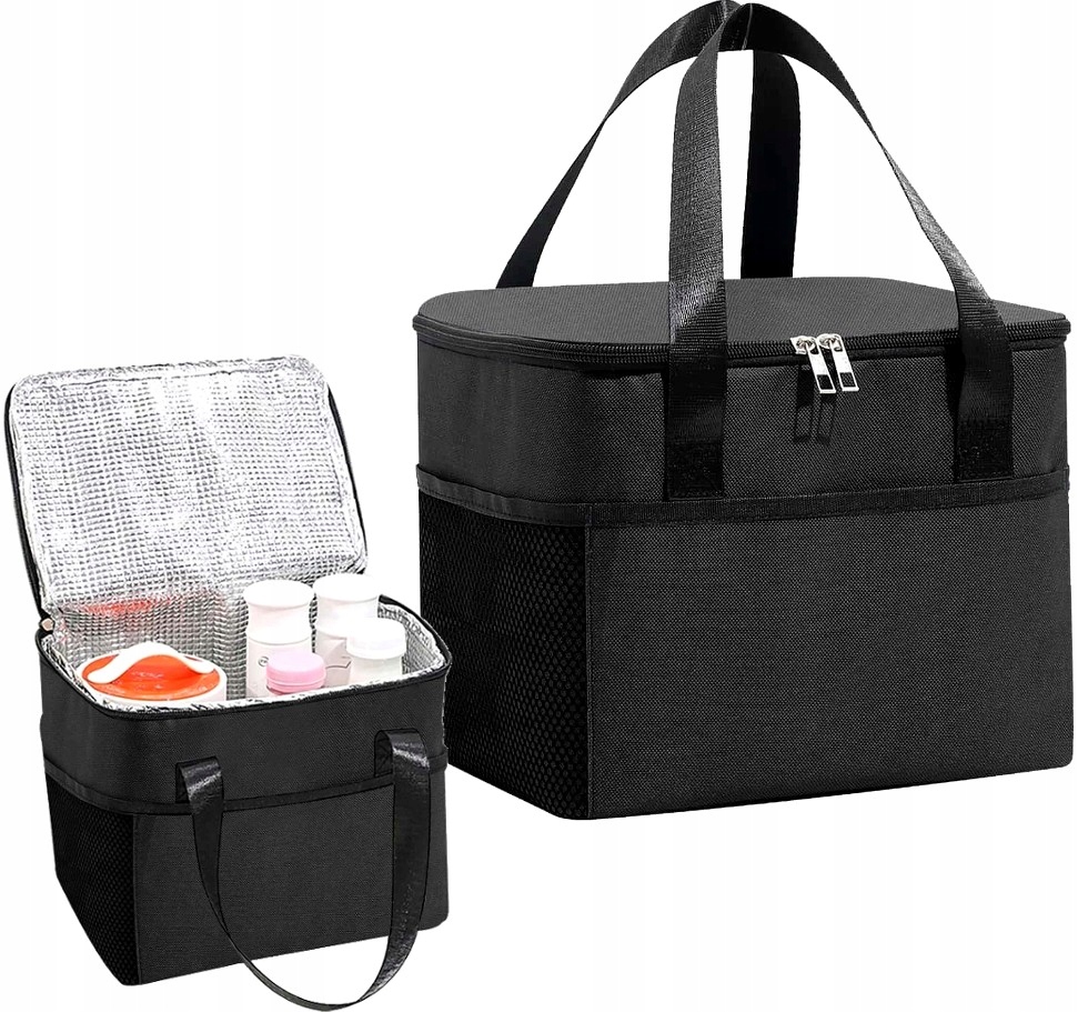 

Termiczna Torba duża Lunch Box Śniadanie jedzenie