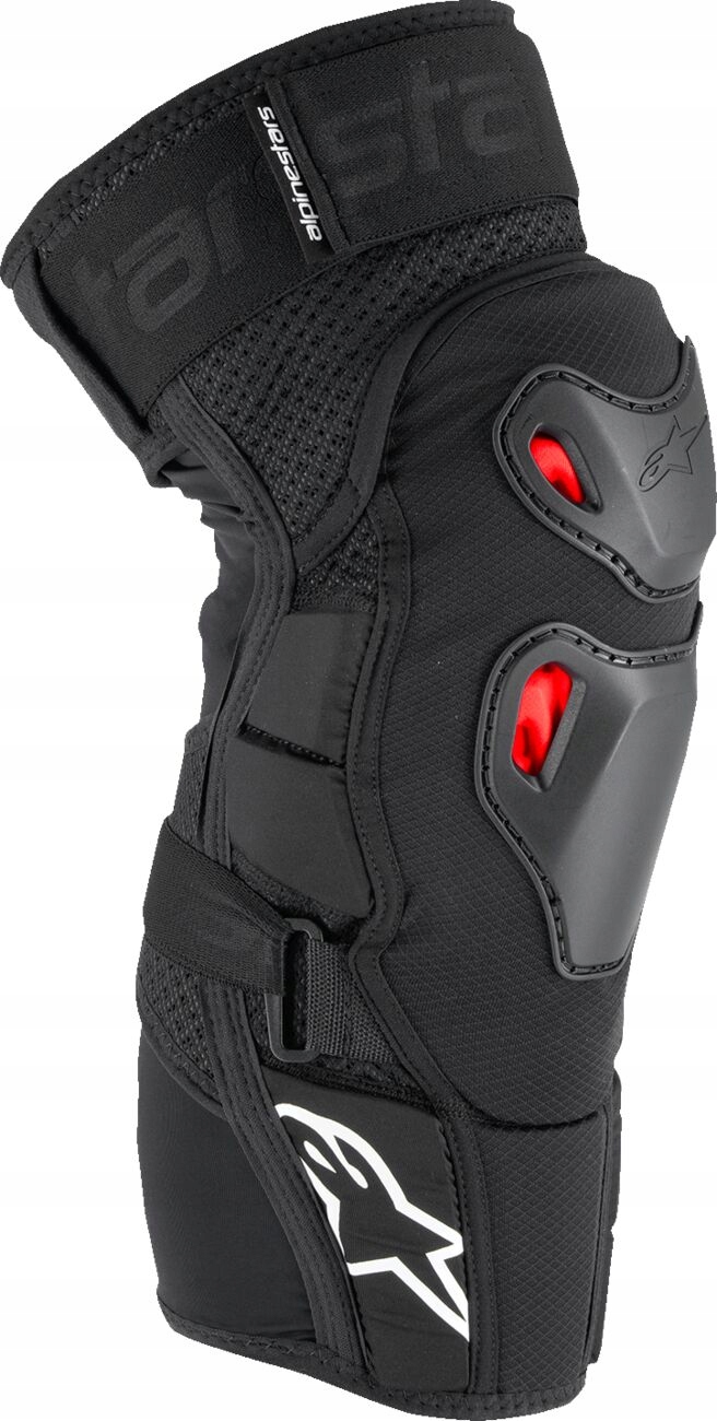 Ochranné Návleky Na Kolená Alpinestars Bionic Pro Čierna/červená/biela L/XL