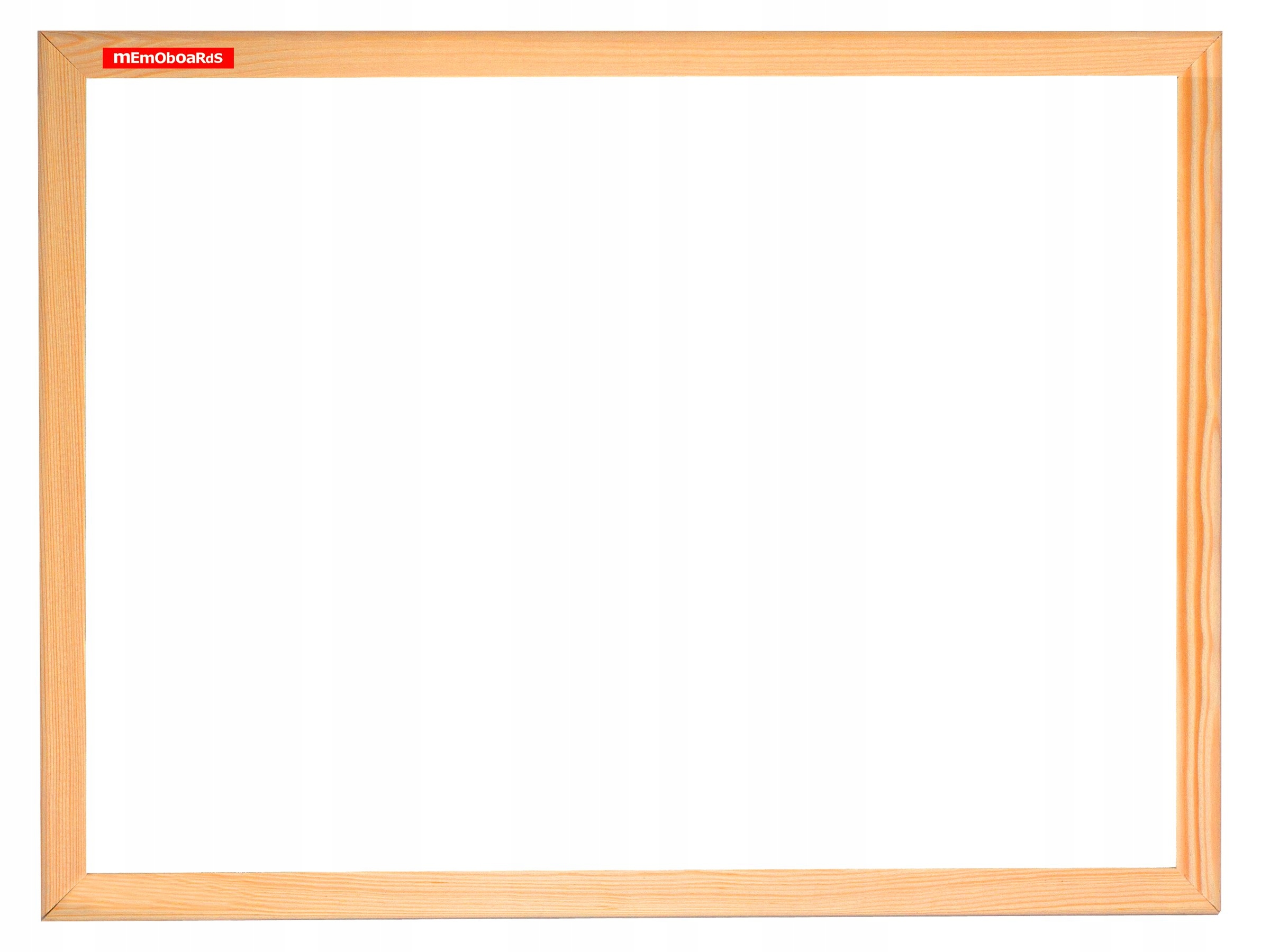 Suchościeralna Tablica Magnetyczna Wymiary 50 x 40 cm Rama Drewniana