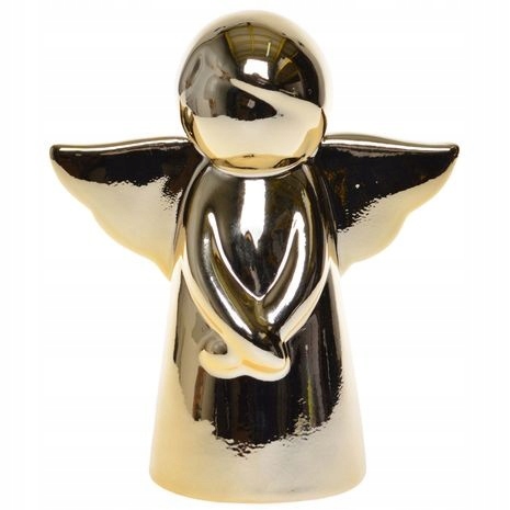 

Anioł Aniołek złoty ceramiczny figurka 10 cm