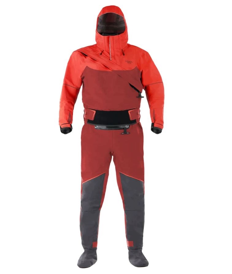 Suchý Voděodolný Oblek Do Vody Na Kajak, Skútr Sup Fjord Level Six M