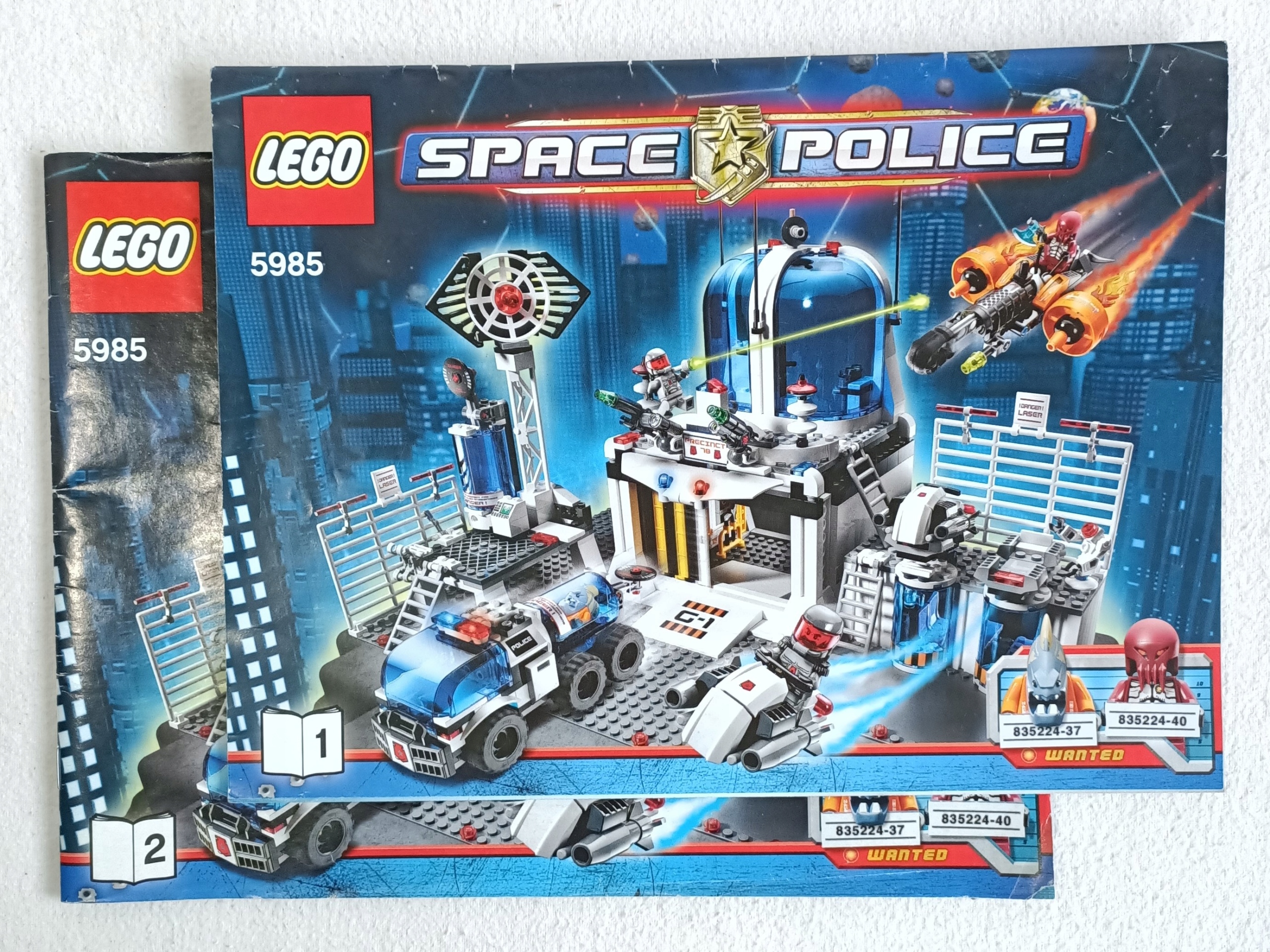 pasta Størrelse Også LEGO Space Police 5985 Central 13334436906 - Allegro.pl
