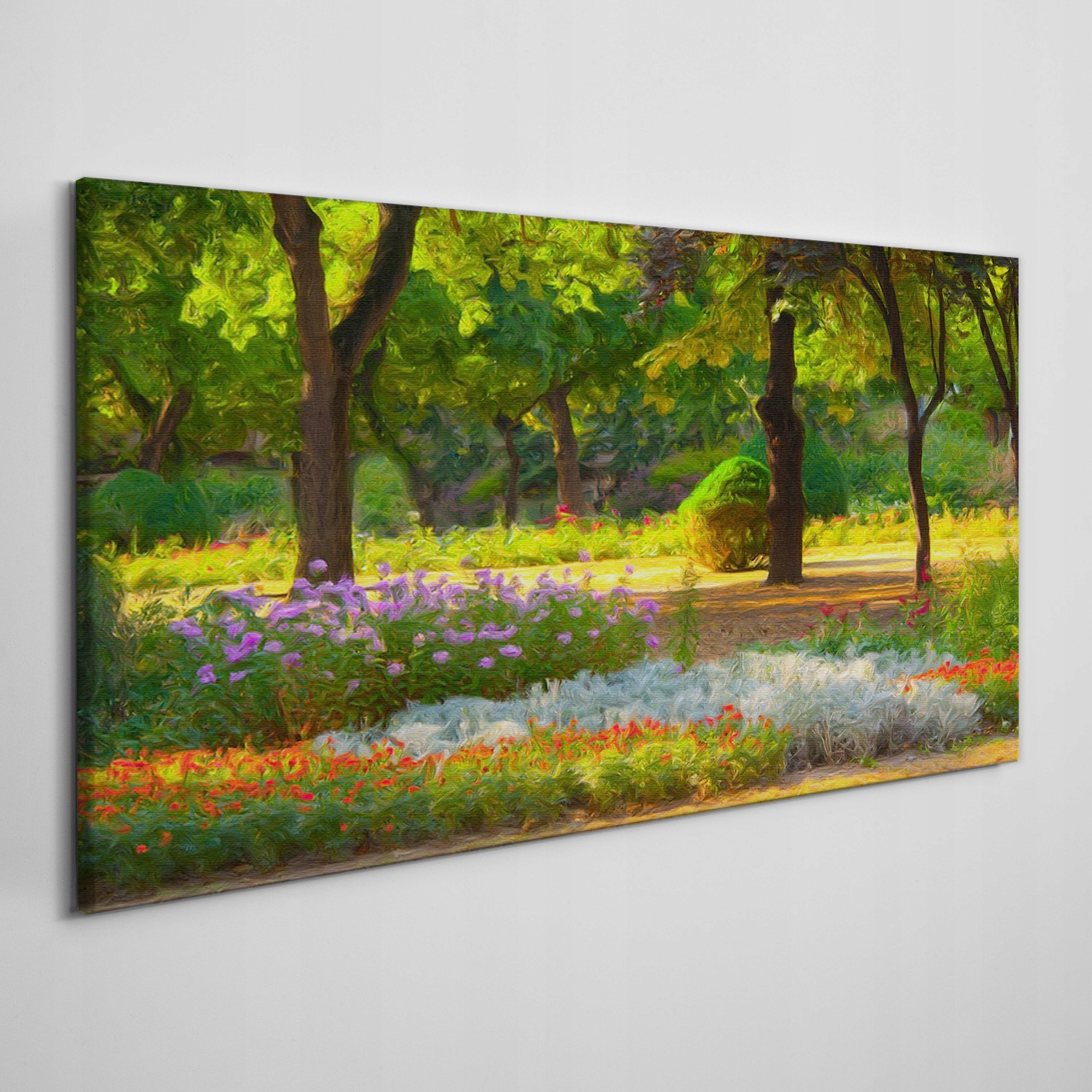 

Nowoczesny obraz na płótnie Las kwiaty 140x70 cm