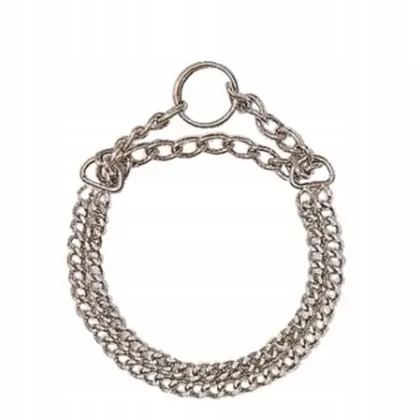 

Obroża łańcuszkowa podwójna dla psów 35cm Tatrapet