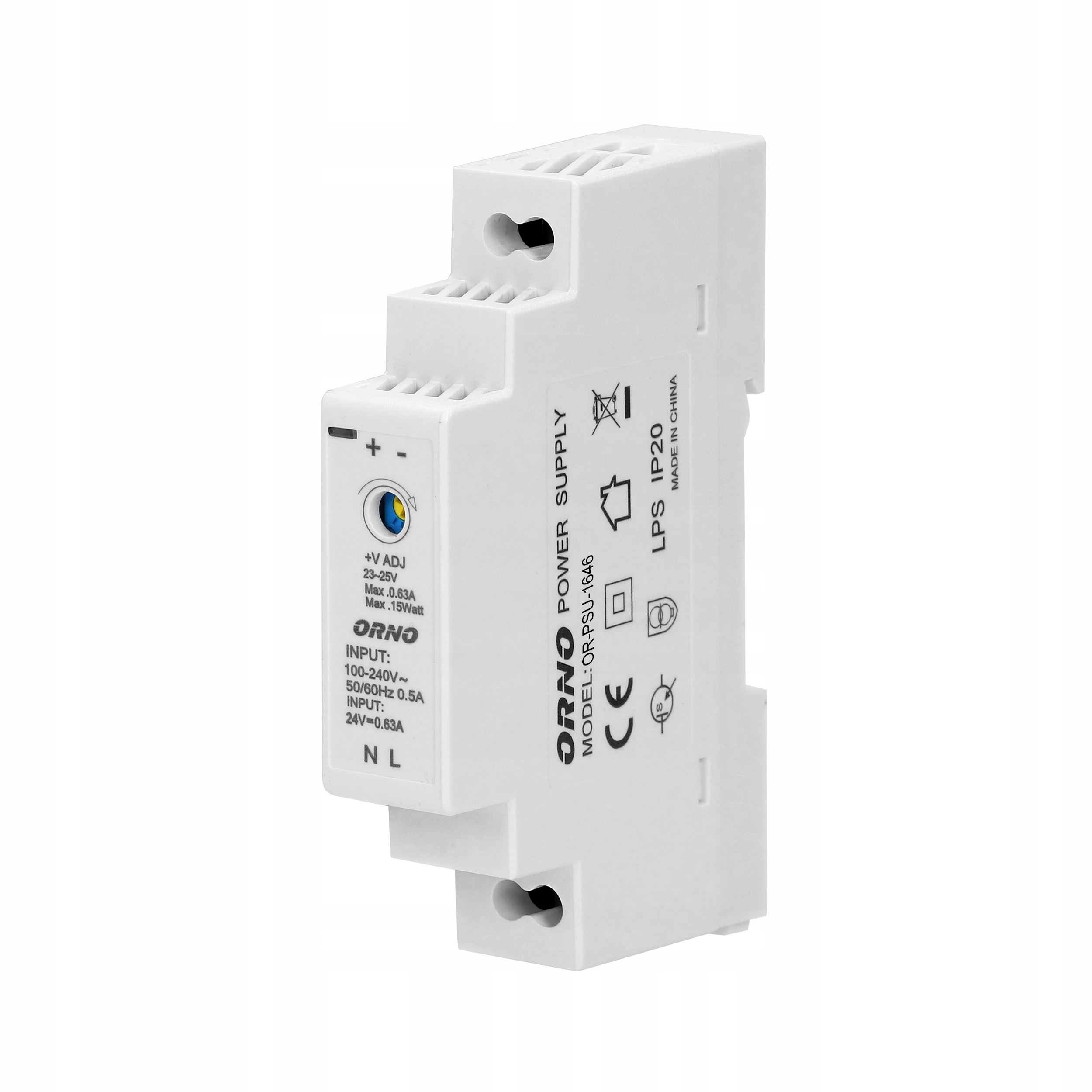 

Zasilacz Na Szynę Din 24V 0,63A 15W