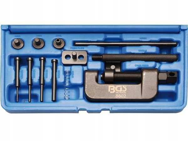 Przyrząd nitownica do rozpinania łańcuchów i nitów BGS technic 8802_OPIS Kod producenta 8802