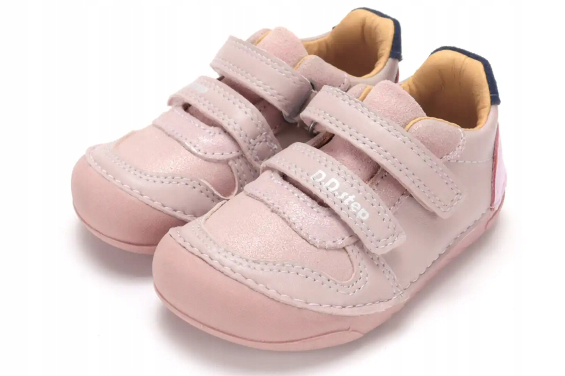 Barefoot Buty Dziecięce do Przedszkola dla Dziewczynki na Rzepy DDStep 29