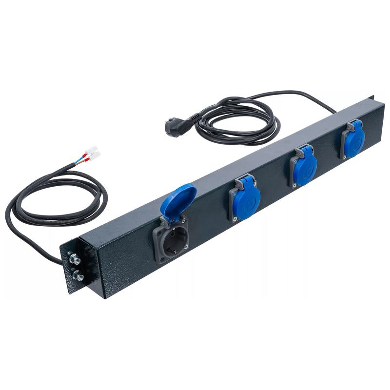 Zásuvková lišta čtyřnásobná pro nábytkový systém Bgs 80190