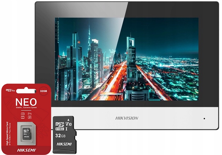 Monitor videovrátnik WiFi DS-KH6320-WTE1 Sd 32Gb