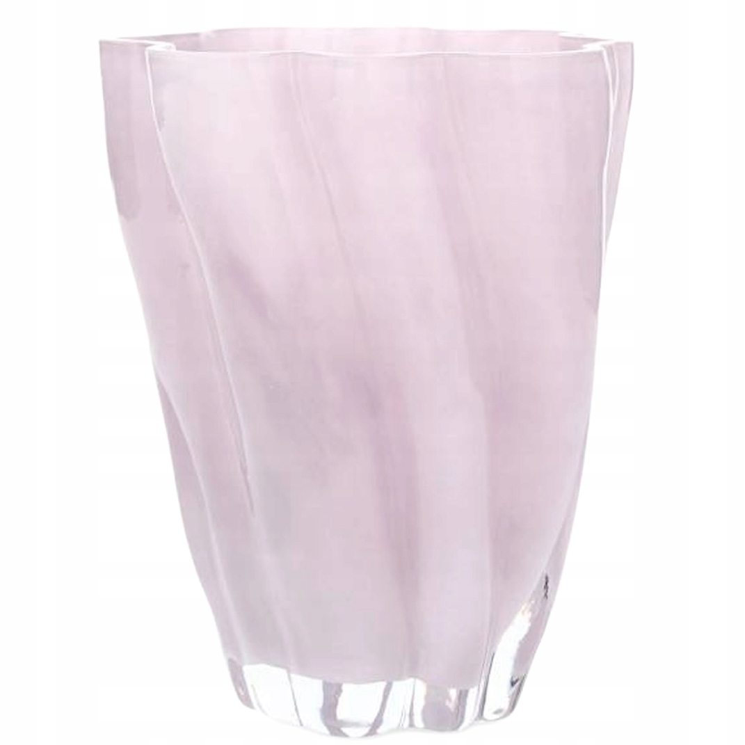 Skleněná Váza Na Kytice Květy Růže Růžová Boho Vysoká Dekorativní