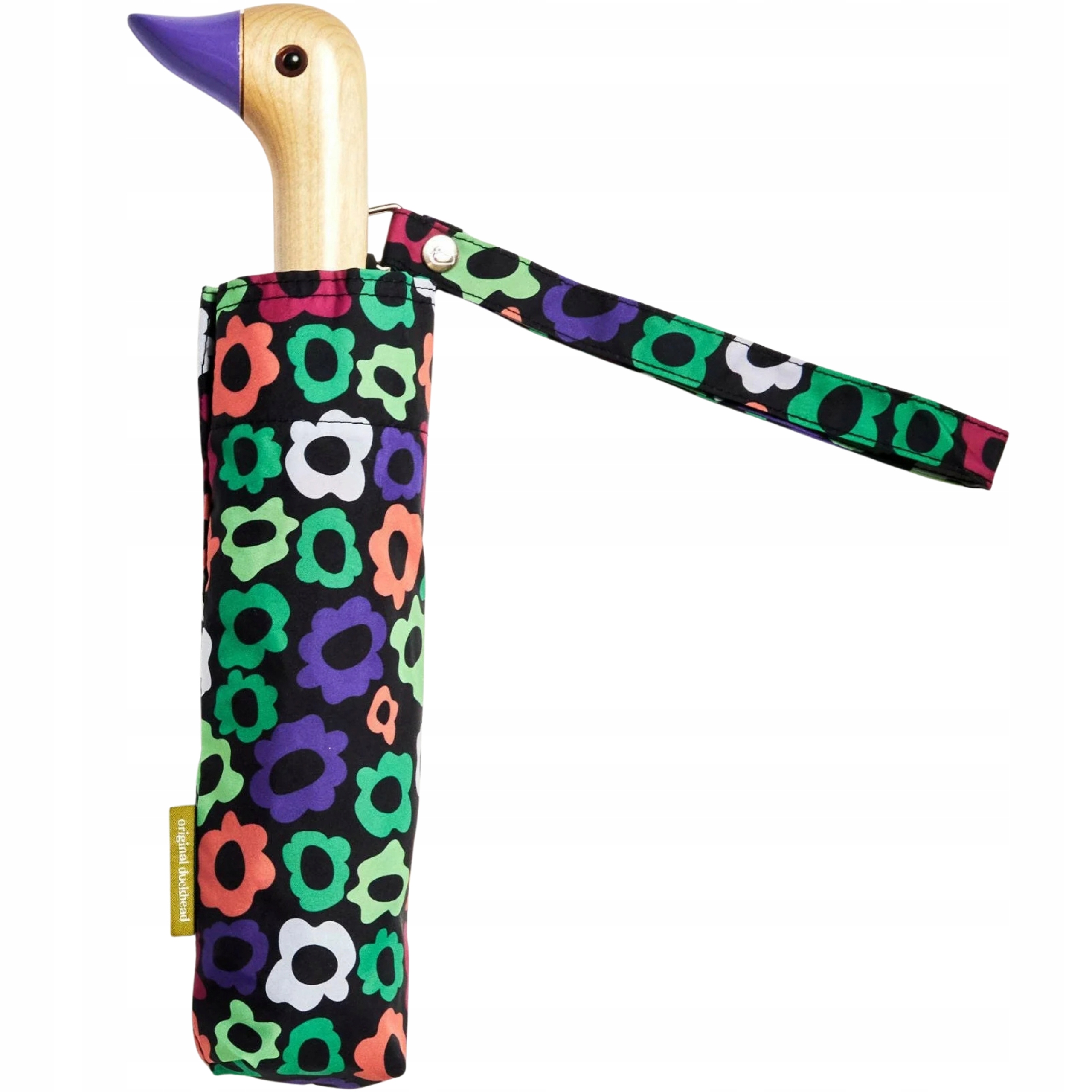 Deštník Duckhead Deštník proti dešti s rukojetí ve tvaru kachny