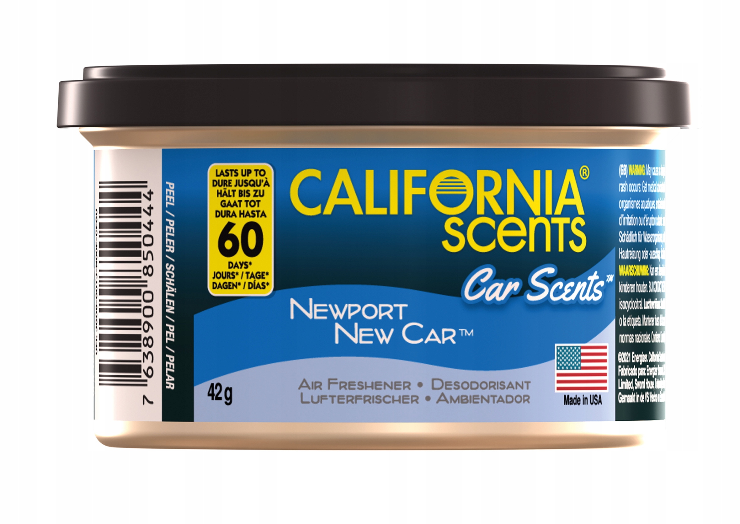 CALIFORNIA CAR SCENTS ZAPACH NEWPORT NEW CAR