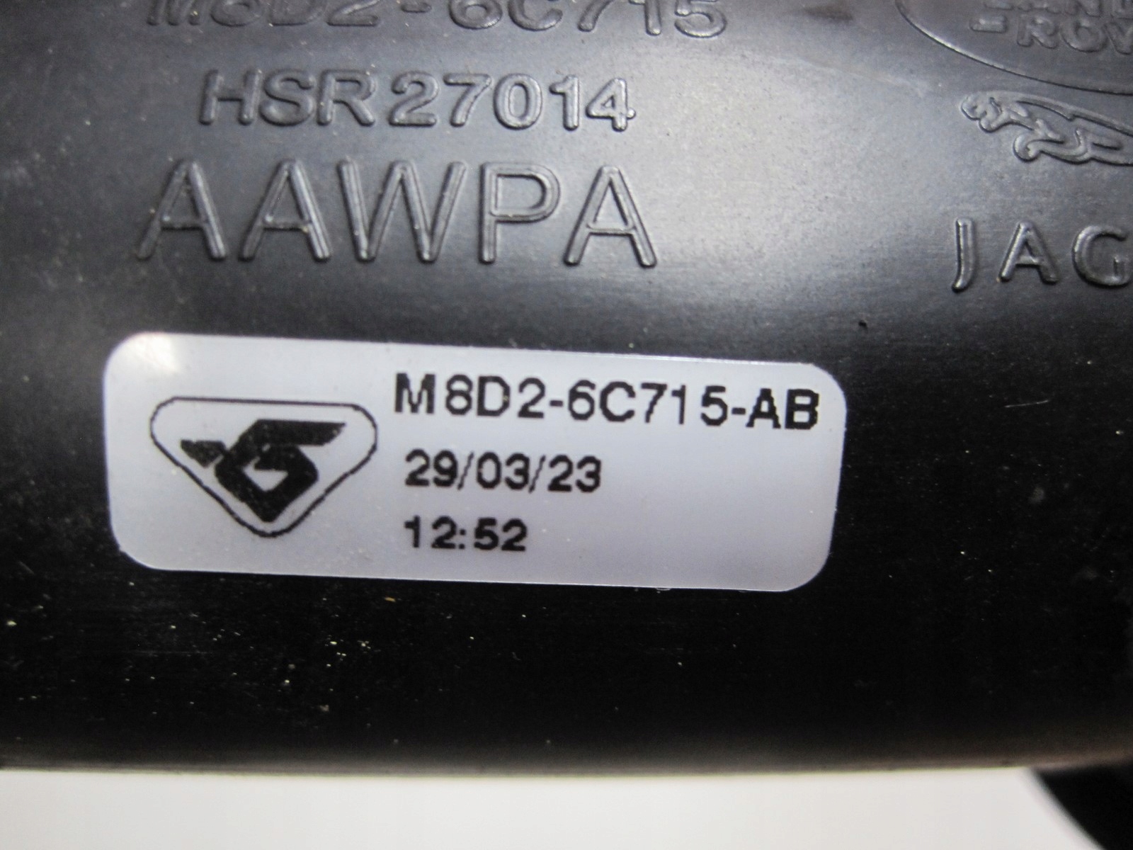 hose pipe wiring JAGUAR M8D2-6C715-AB