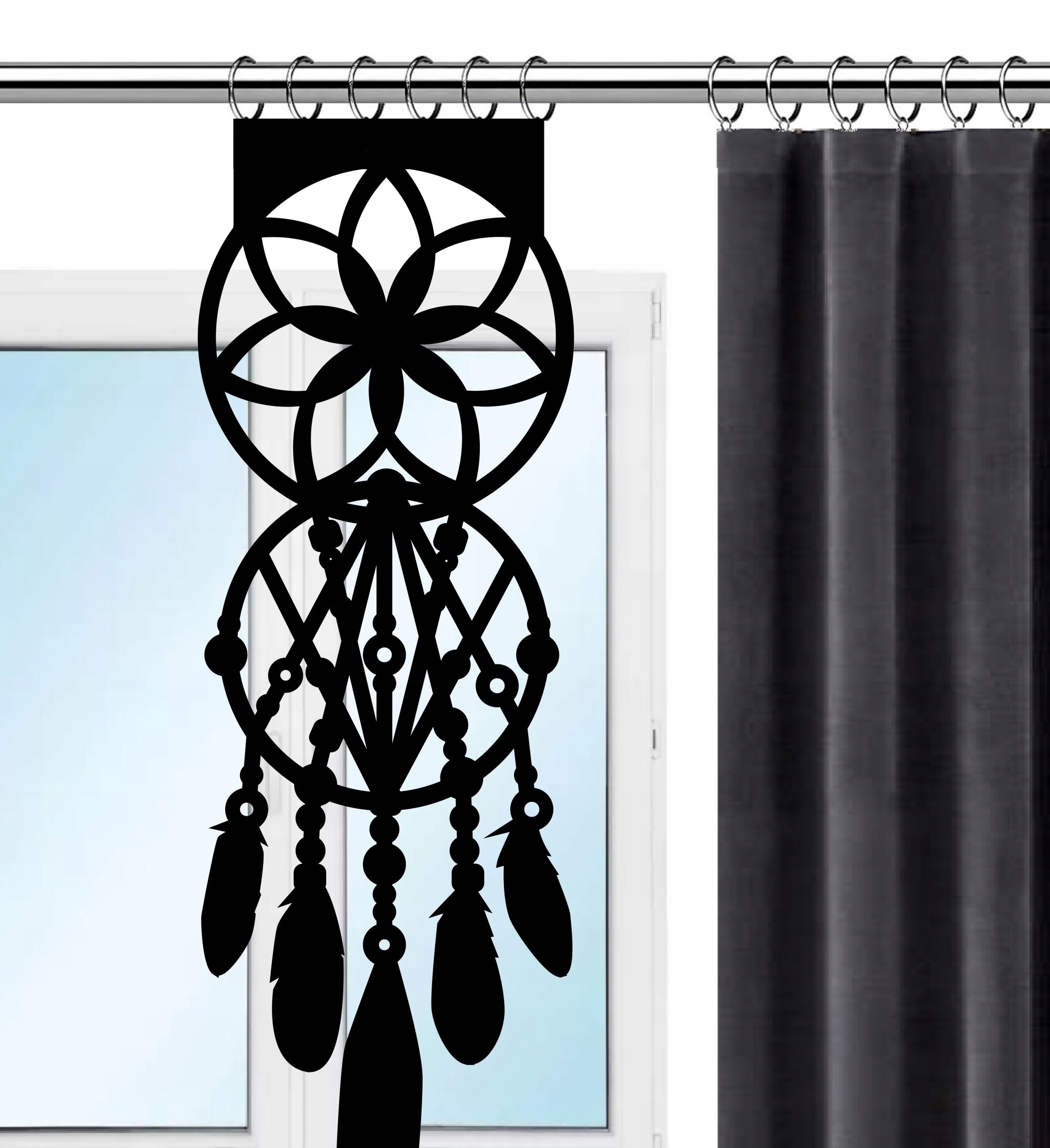 

Łapacz Snów Ażur Panel Dekor Firana Ozdoba 50x121