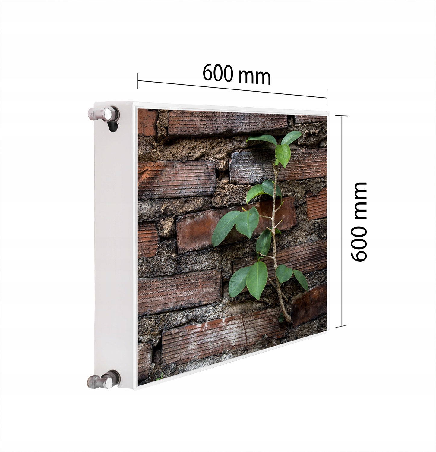 Magnetická Krytka Na Radiátor 60x60 Cihlová Podložka Magnet