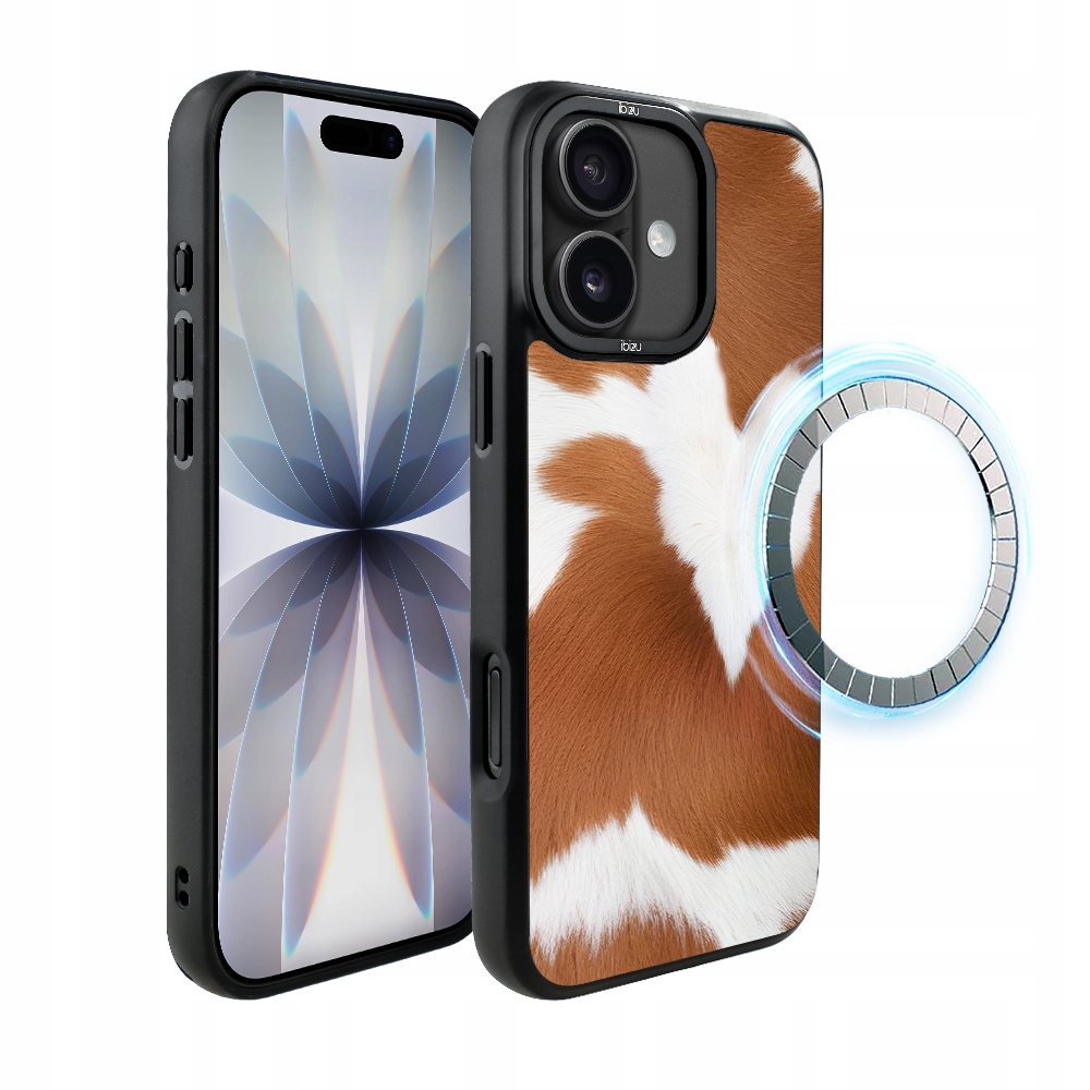 Pouzdro pro iPhone 17 Ibizu DropGuard Matt s MagSafe, alpská kráva