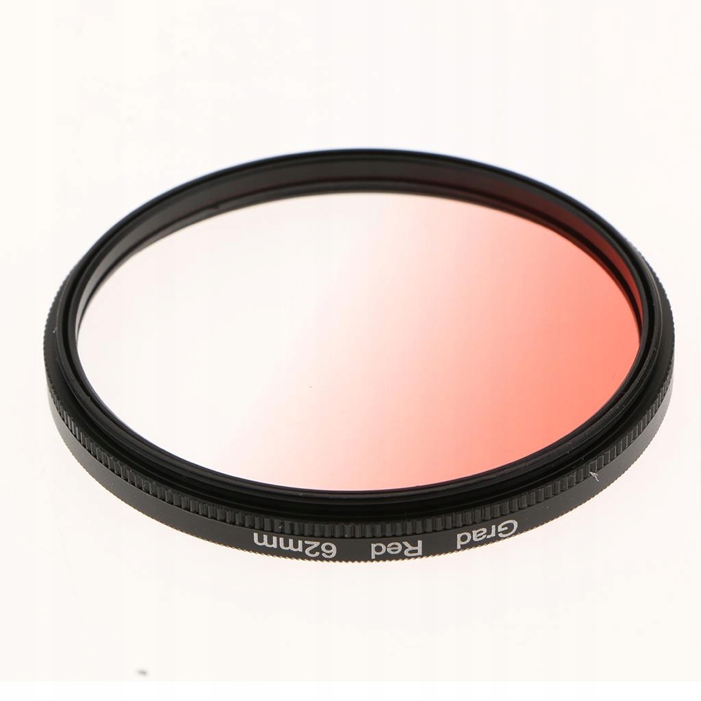 62mm stopniowany koloru czerwonego do Model gradientowy filtr obiektywu do lustrzanek