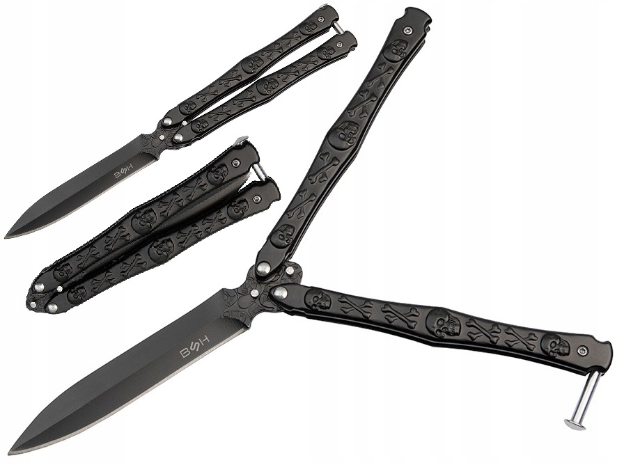 

Nóż motylkowy butterfly knife Cs Go balisong Bsh