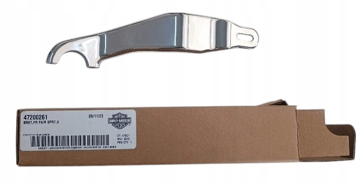 Držiak, držiak vrchlíka, chróm ľavý Harley Davidson Road Glide Oem