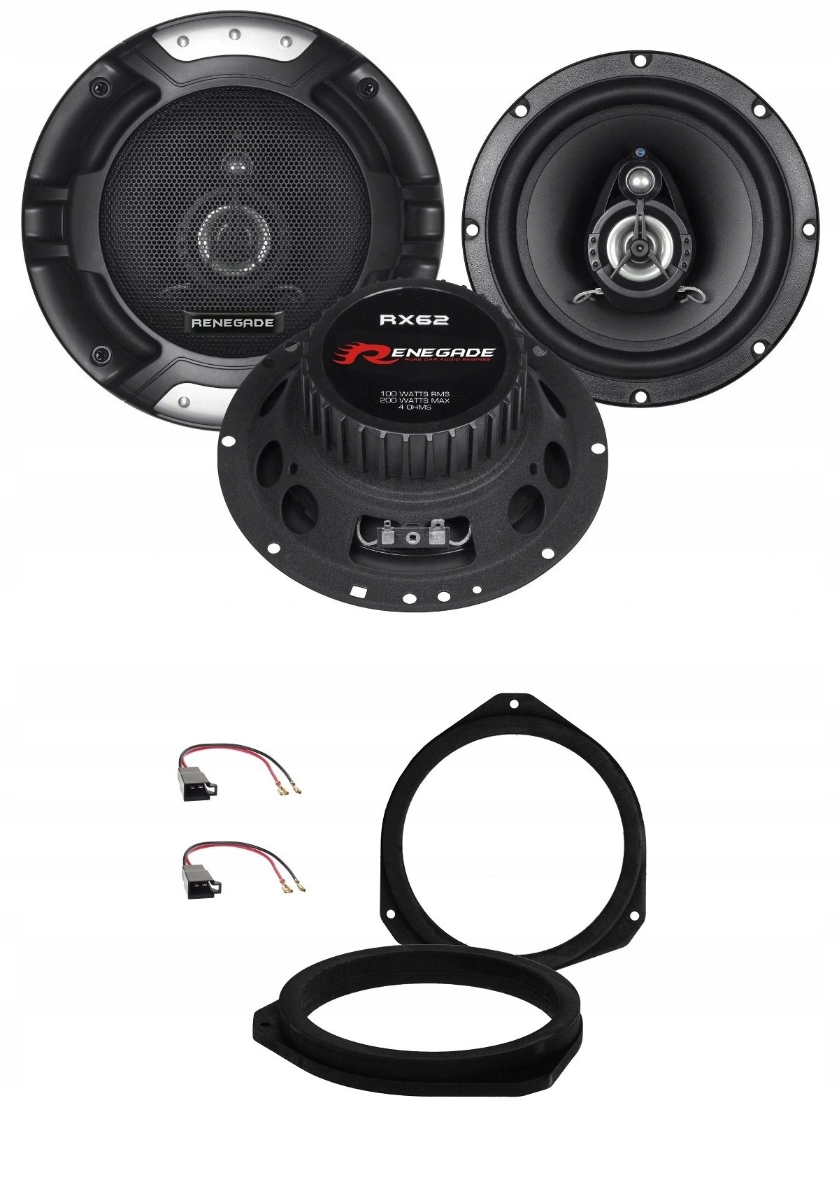 Automobilové reproduktory 165 mm Opel Vectra C Astra H Predné Renegade RX62