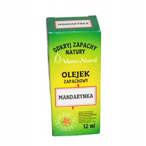 

Naturalny Olejek Zapachowy Mandarynka 12 ML