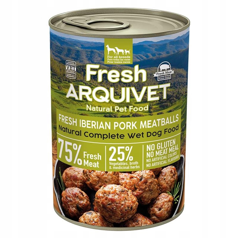 Arquivet Fresh karbanátky z vepřového masa v omáčce 400 g