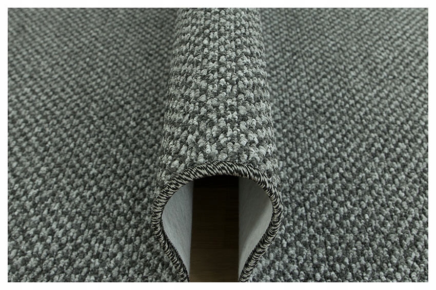 

150x250 cm Ciemny Grafitowy Dywan Pętelkowy Cannon
