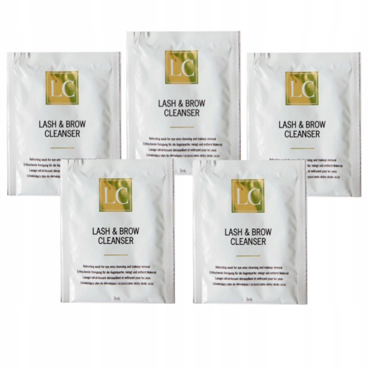 Szampon Do Mycia Rzęs LC w Saszetce 5szt