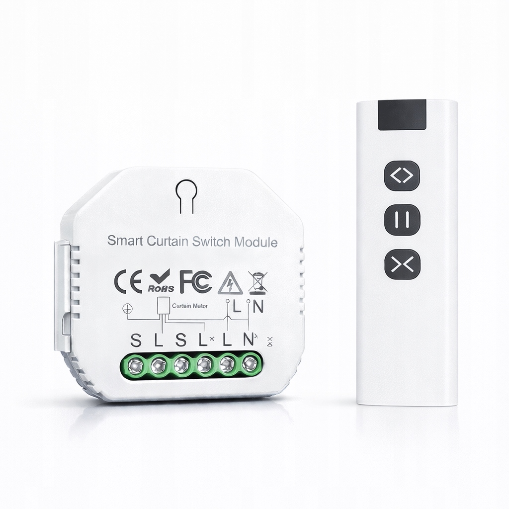 WiFi ovladač rolet s dálkovým ovládáním, 1-kanálový, automatizace 2,4 GHz