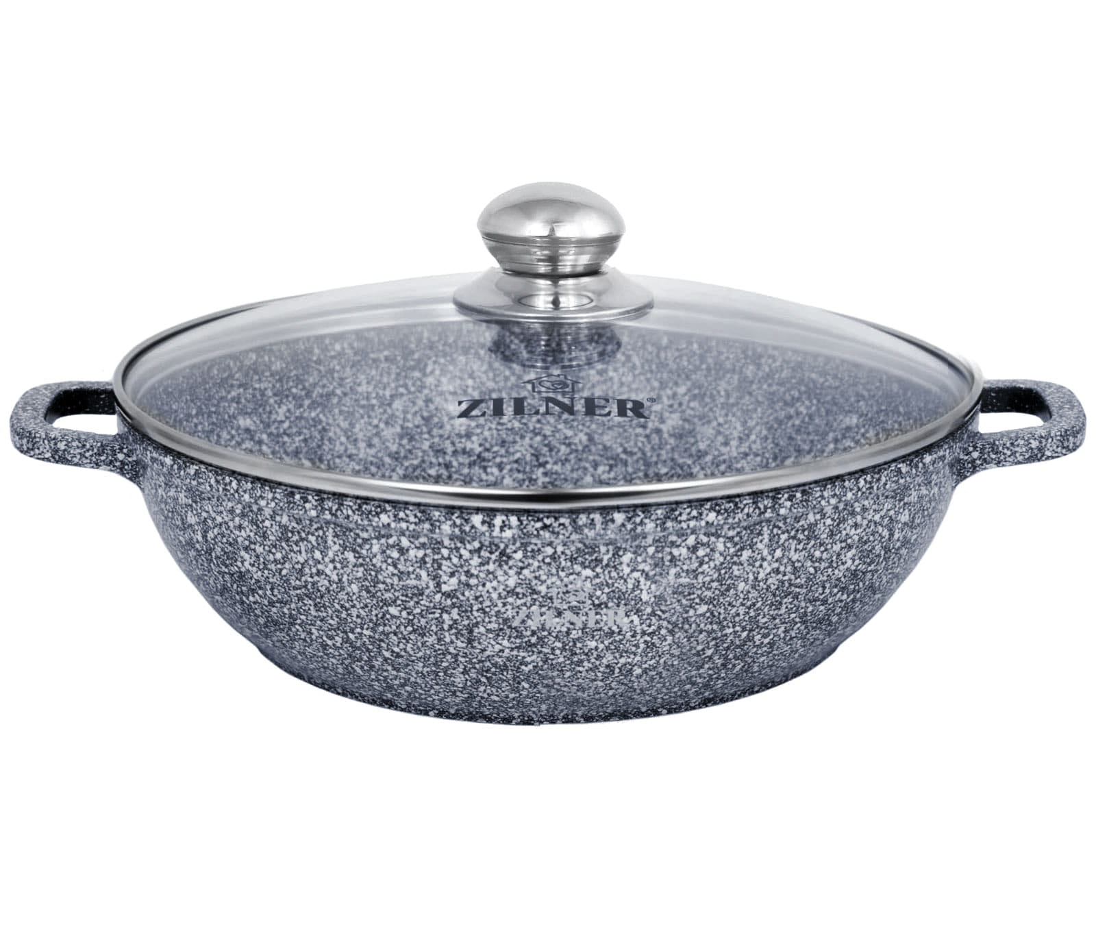 

Garnek Marmurowy Wok 5.5L 32cm Zilner Grey ZL-7070