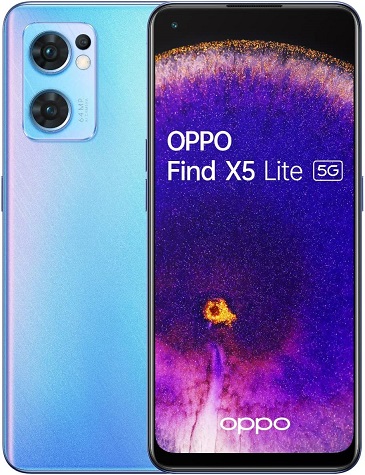 

Smartfon Oppo Find X5 Lite 5G 8/256GB Niebieski