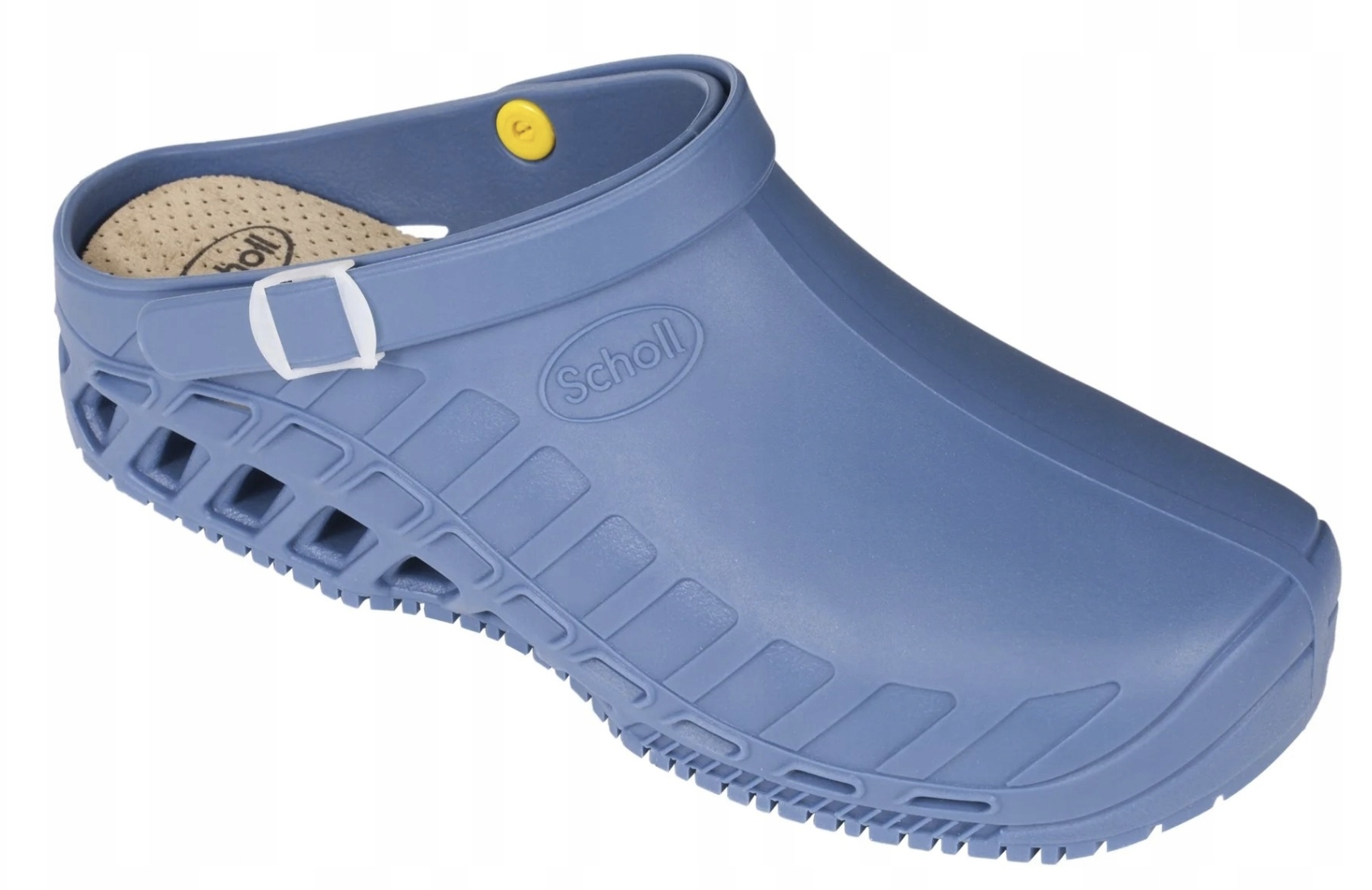Chodaki Medyczne Robocze Clog Evo Scholl Antypoślizgowe Src Esd Błękitny 45