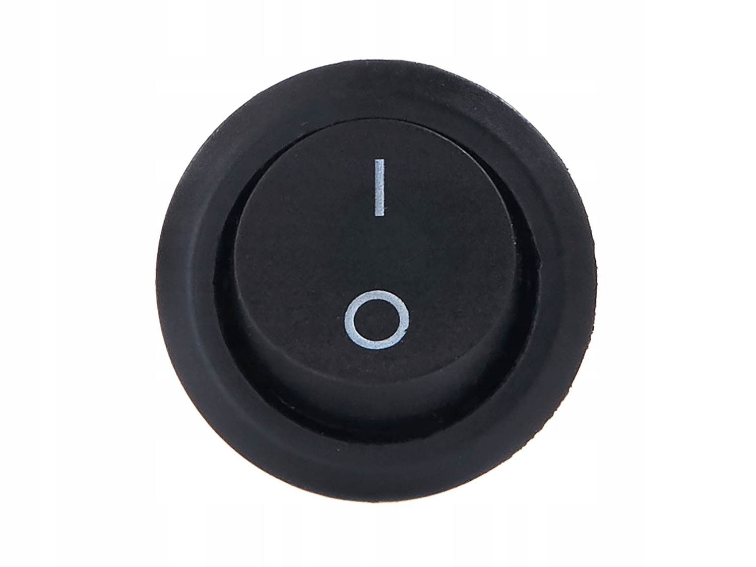 Wyłącznik kołyskowy czarny