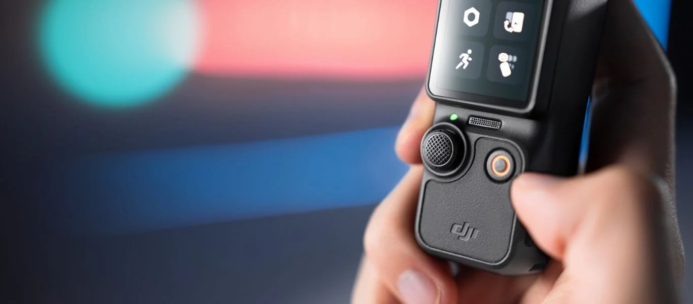 DJI Osmo Pocket 3 Creator Combo Kamera Vlog 360° 4K UHD CMOS EKRAN OLED System dźwięku stereo