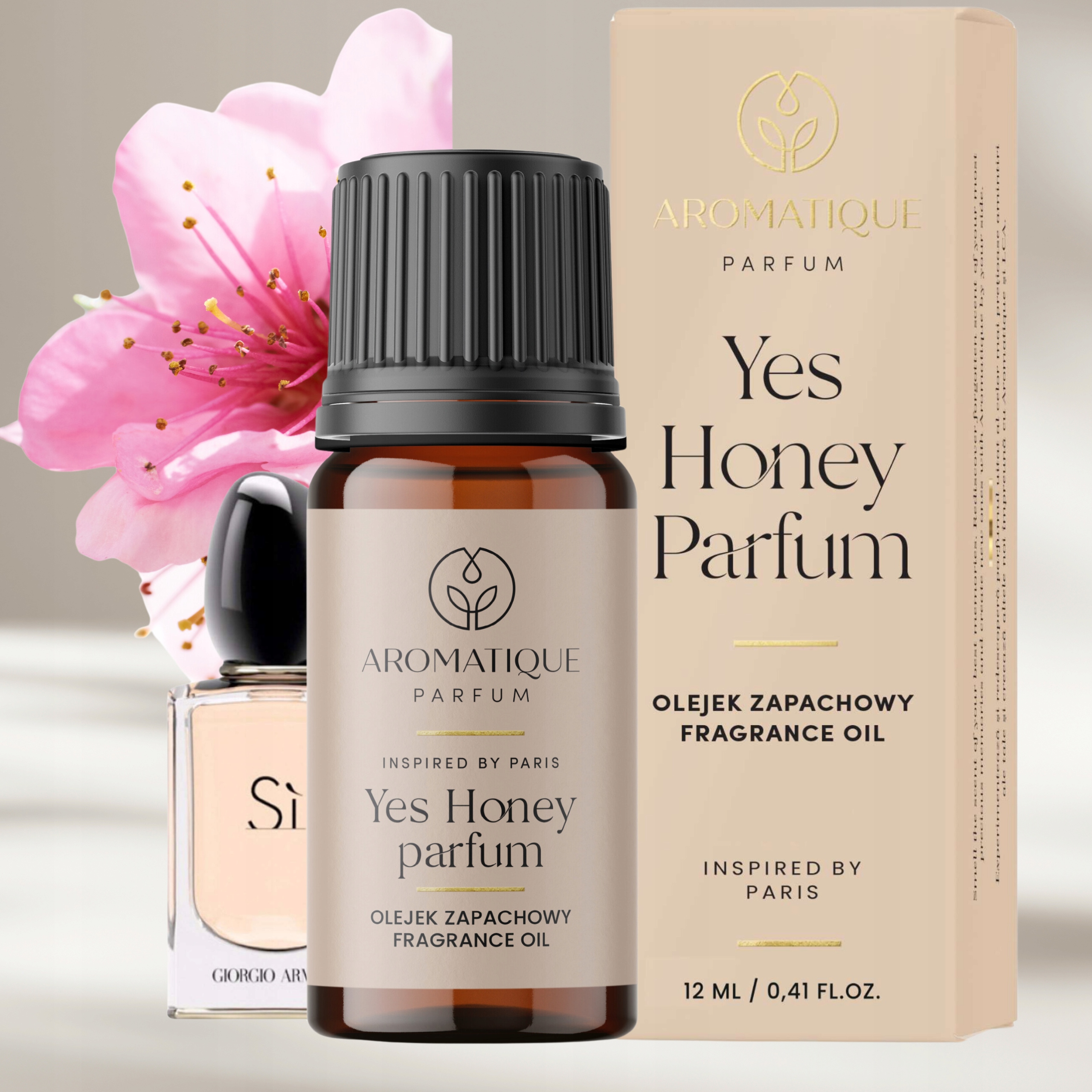 OLEJEK ZAPACHOWY Yes Honey PERFUM AROMATIQUE Perfumy 12ml Giorgio Armani Kod producenta AC026