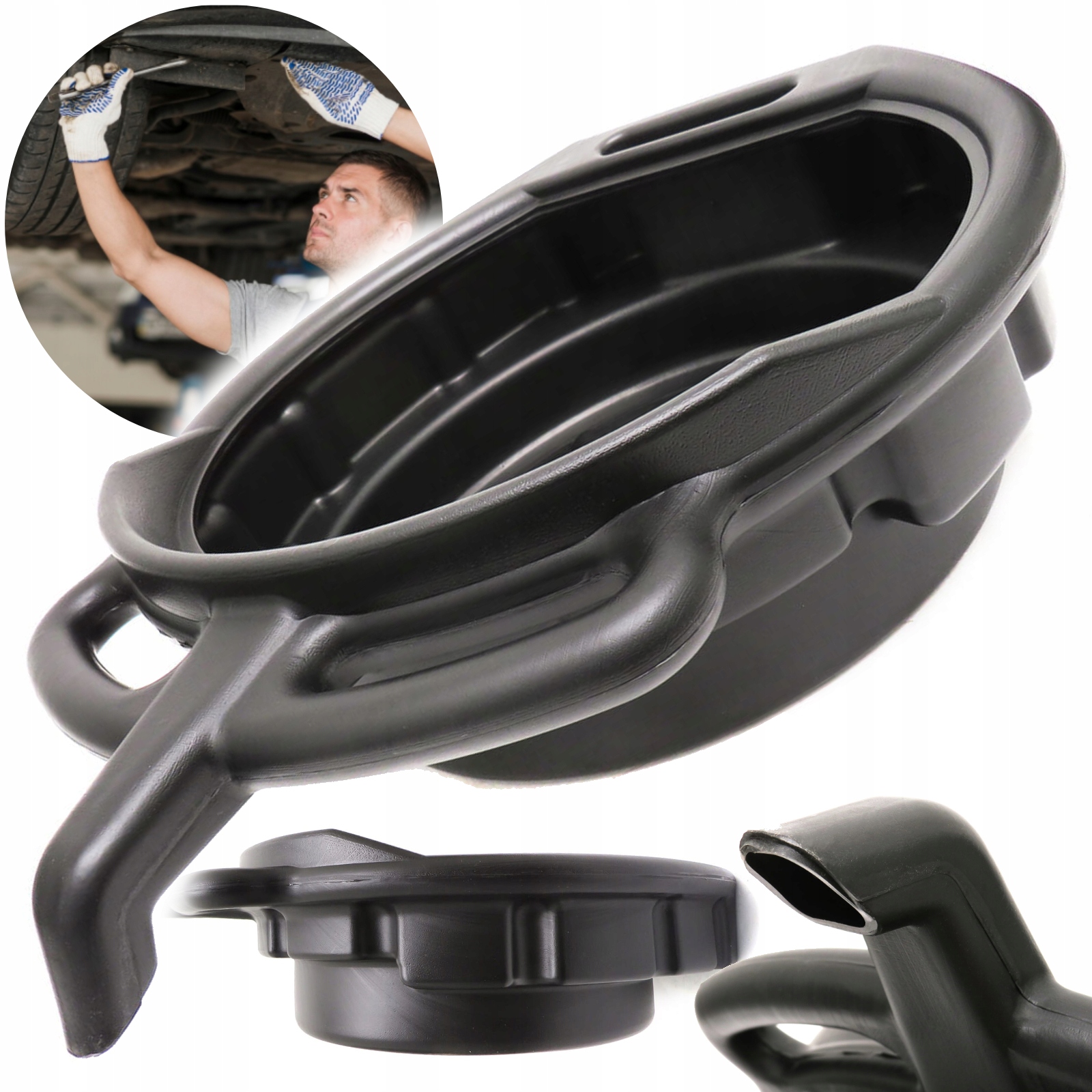 MISKA ZLEWARKA DO ZLEWANIA PŁYNÓW OLEJU MISA 10L