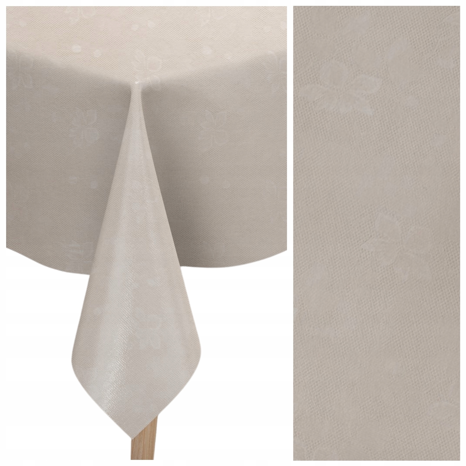 CERATA OBRUS 140x120 GRUBA plamoodporna na stół kuchenny GOSIA