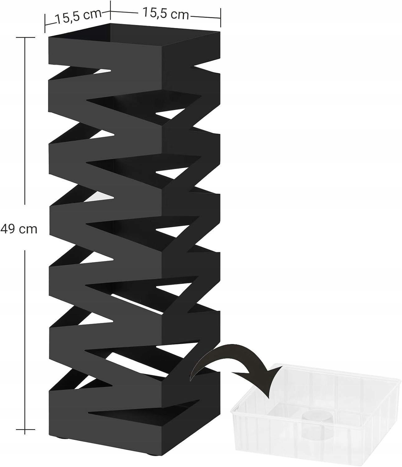 STOJAK NA PARASOLE PARASOLNIK OCIEKACZ 4 HACZYKI NÓŻKI OCHRONNE KORYTARZ Marka inna