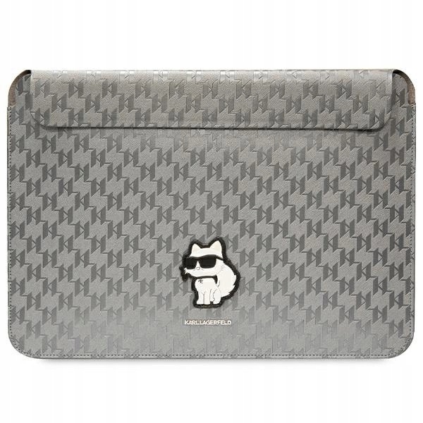 Karl Lagerfeld Sleeve KLCS14SAKHPCG 14 stříbrný/silver Saffiano Monogram Cho