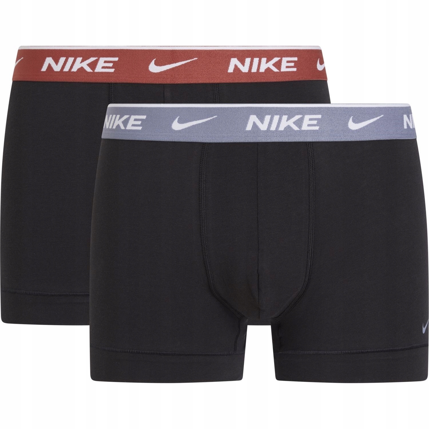 Pánské boxerky Slipy Spodní prádlo Nike Dri-FIT Everyday Cotton Trunks 2Pak XL