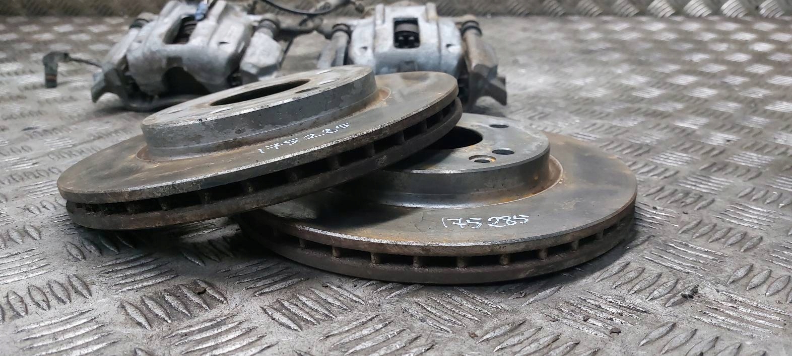 discs brake front + plates + calipers MERCEDES W168 A170 260MM