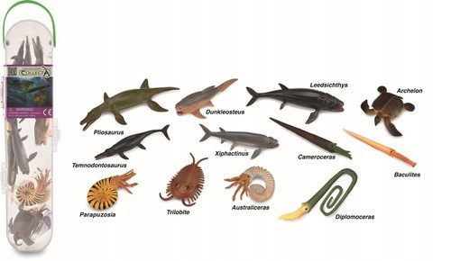 Őskori állatok mini doboz.