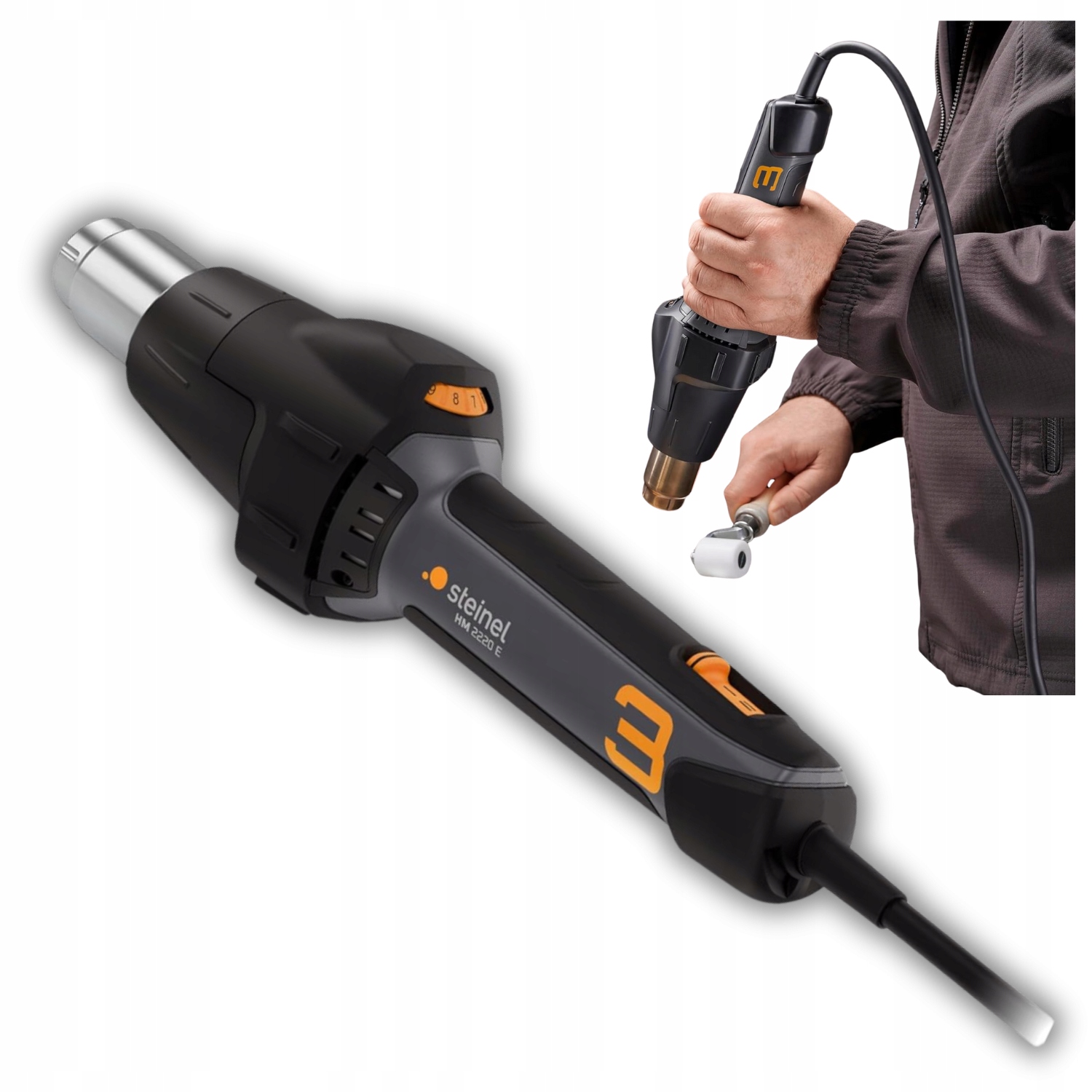 Opalarka Steinel HM2220 E 2200W Gorace Powietrze Narzedzie Termiczne Mocna