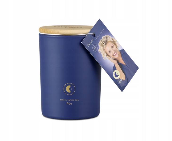 Świeca zapachowa AROMA HOME Dorota nuta relaksu Noc