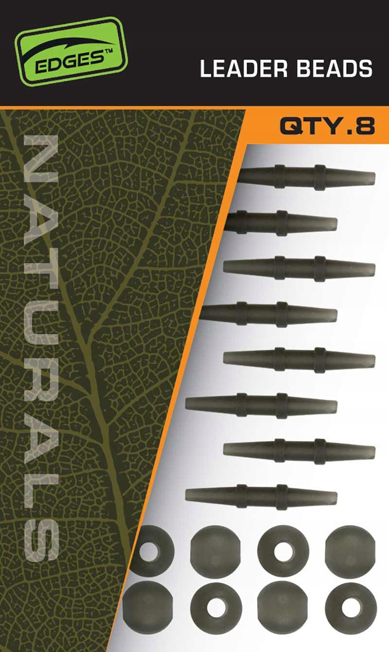 Fox Edges Naturals Leader Beads x 8