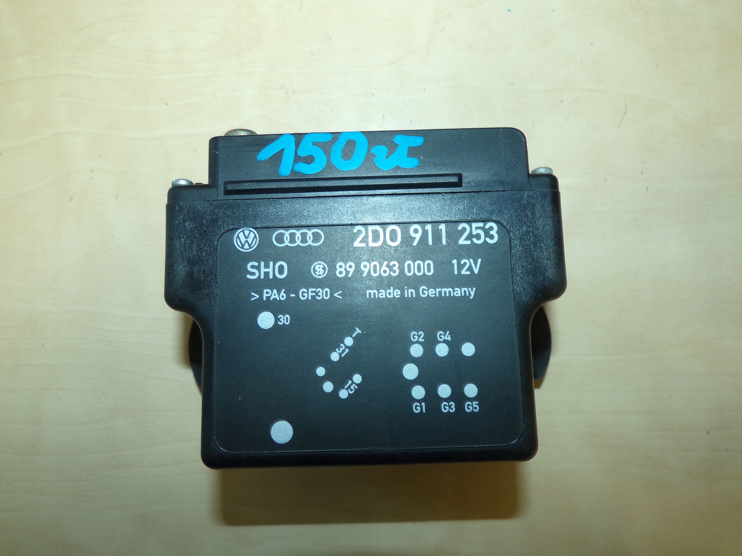 VW LT 99- Relè modulo candele ZAROWYCH 2D0911253
