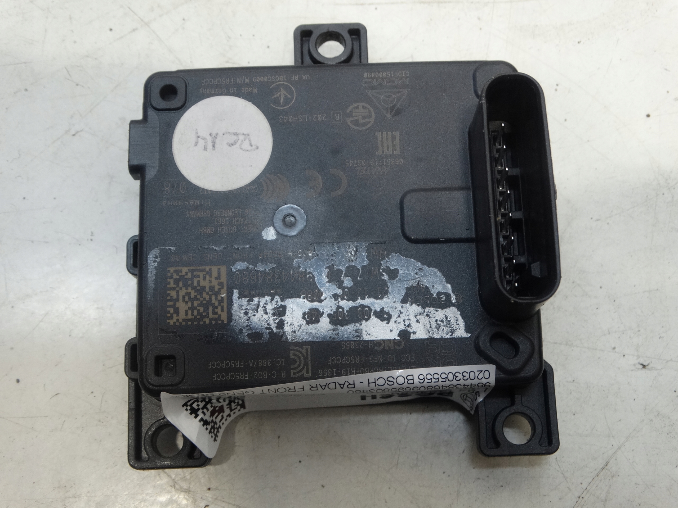 RADAR SENSOR DISTRONIC CITROEN PEUGEOT OPEL PSA 9844384680