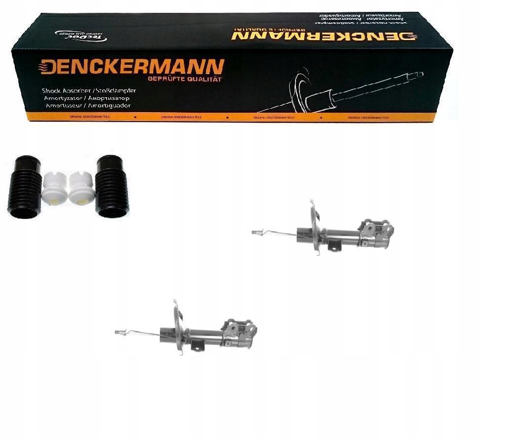 Tlumiče Krytu Kia Rio II 2005- Přední Sada