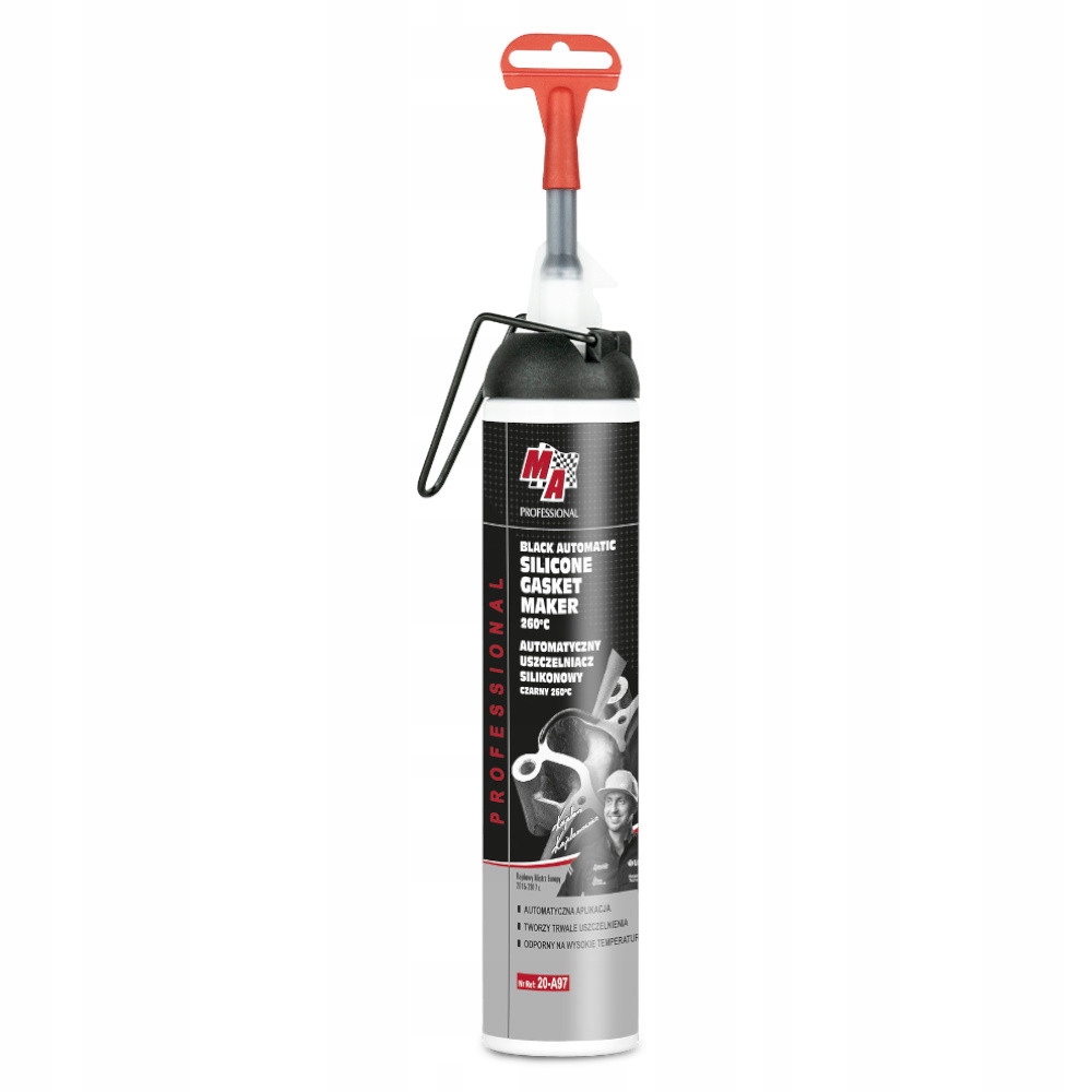 

Silikon Wysokotemp Czarny 260°C Ma Pro 200ml