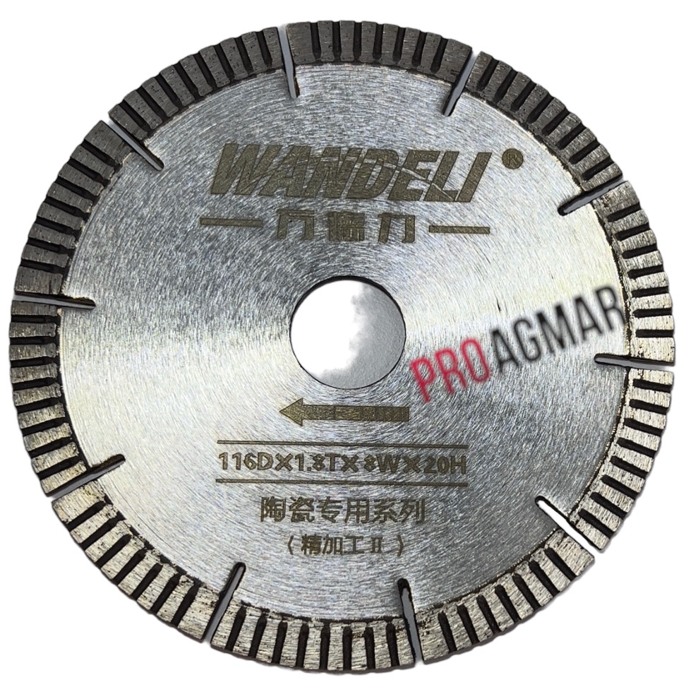 

Wandeli oryginalna tarcza 116mm gres płytki